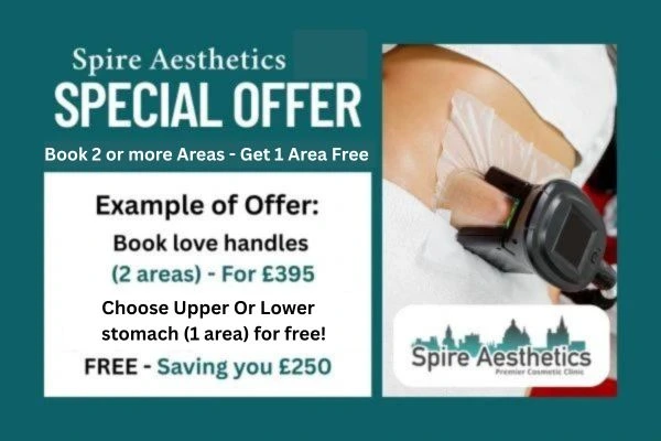 Fat Freezing Promotion Earls Barton from Spire Aesthetics - Book Today!