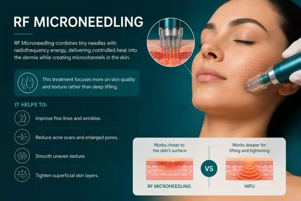 What Does RF Microneedling Do That HIFU Alone Cannot Earls Barton