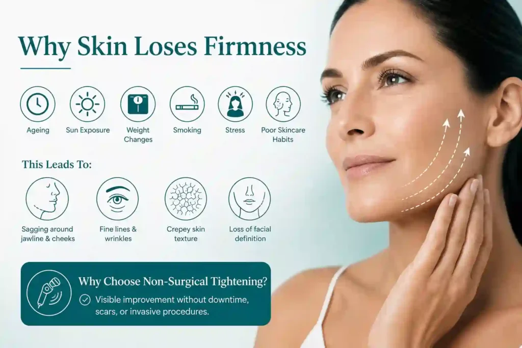 What Makes Skin Lose Firmness and Why Do People Seek Non-Surgical Tightening Earls Barton?